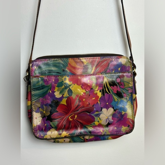 Patricia Nash Multicolor Floral Crossbody Bag - Picture 1 of 12
